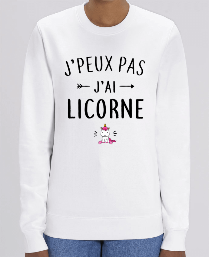 Sweat-shirt J'peux pas j'ai licorne Par La boutique de Laura