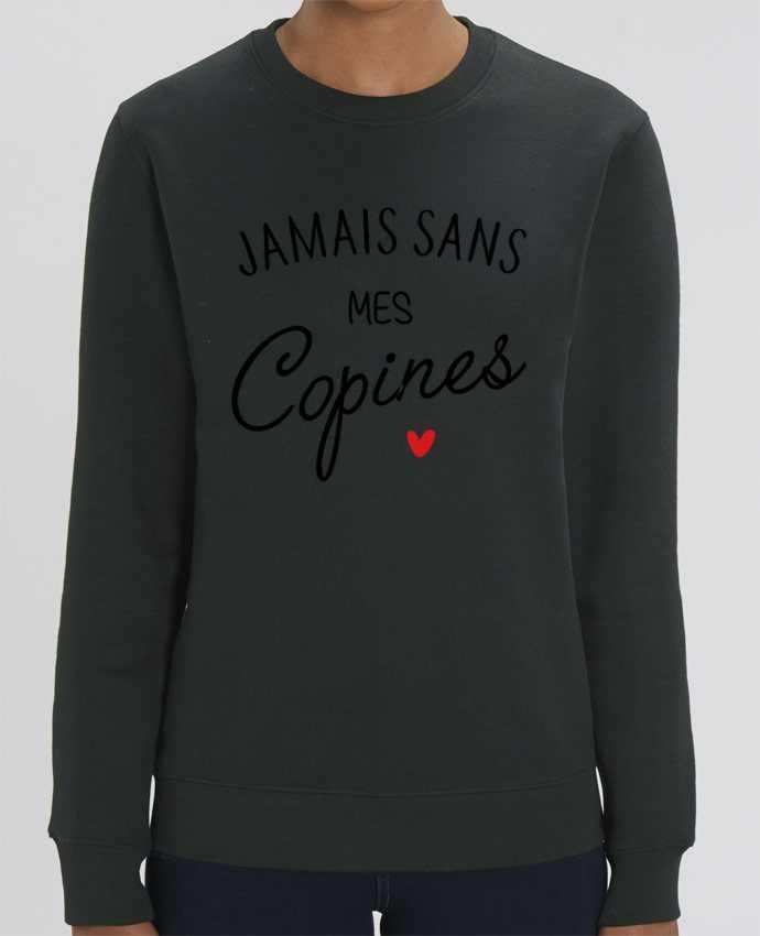 Sweat-shirt Jamais sans mes copines Par La boutique de Laura