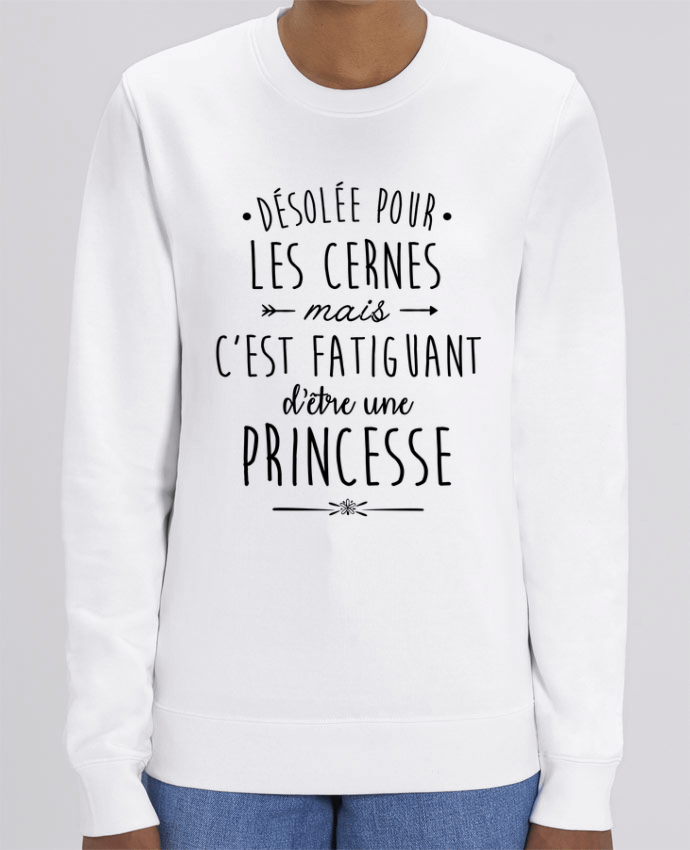 Sweat-shirt C'est fatiguant d'être une princesse Par La boutique de Laura