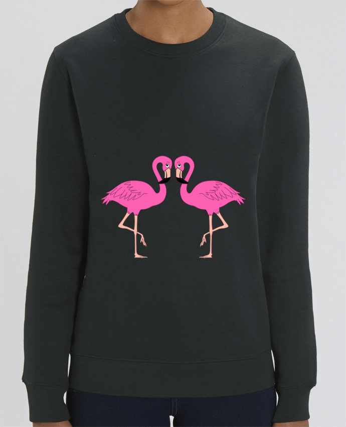 Sweat-shirt Flamingo Par M.C DESIGN 