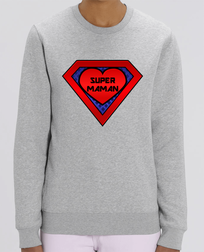 Sweat-shirt Super maman Par FRENCHUP-MAYO