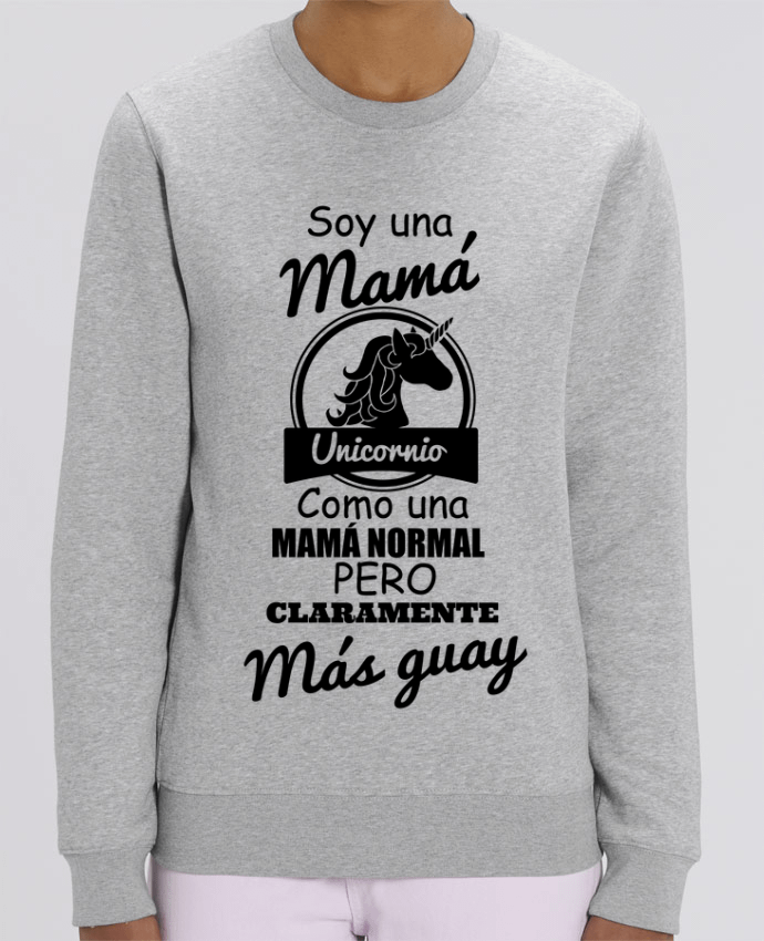 Unisex Crew Neck Sweatshirt 350G/M² Changer Mamá unicornio Par tunetoo