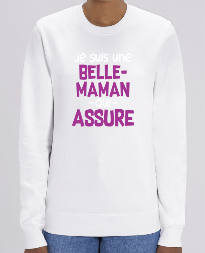 Unisex Crew Neck Sweatshirt 350G/M² Changer Belle-maman qui assure Par Original t-shirt