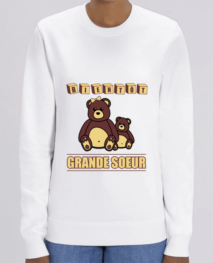 Sweat-shirt Bientôt Grande Soeur Par Benichan