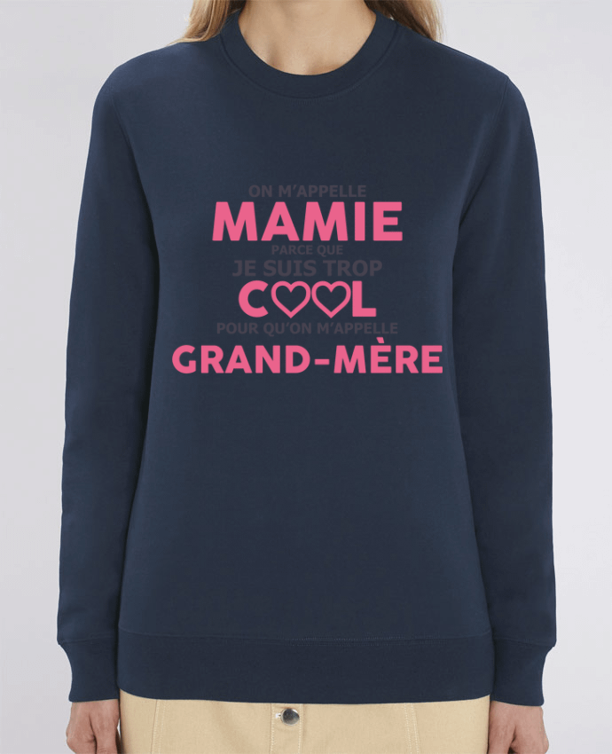 Sweat-shirt Mamie trop cool Par tunetoo