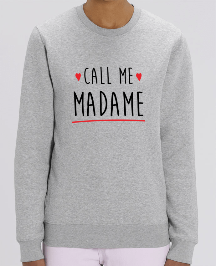 Unisex Crew Neck Sweatshirt 350G/M² Changer Call me madame evjf mariage Par Original t-shirt