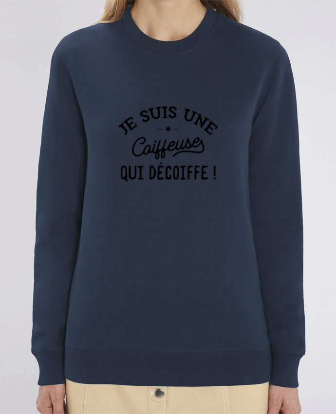 Unisex Crew Neck Sweatshirt 350G/M² Changer Une coiffeuse décoiffe cadeau Par Original t-shirt
