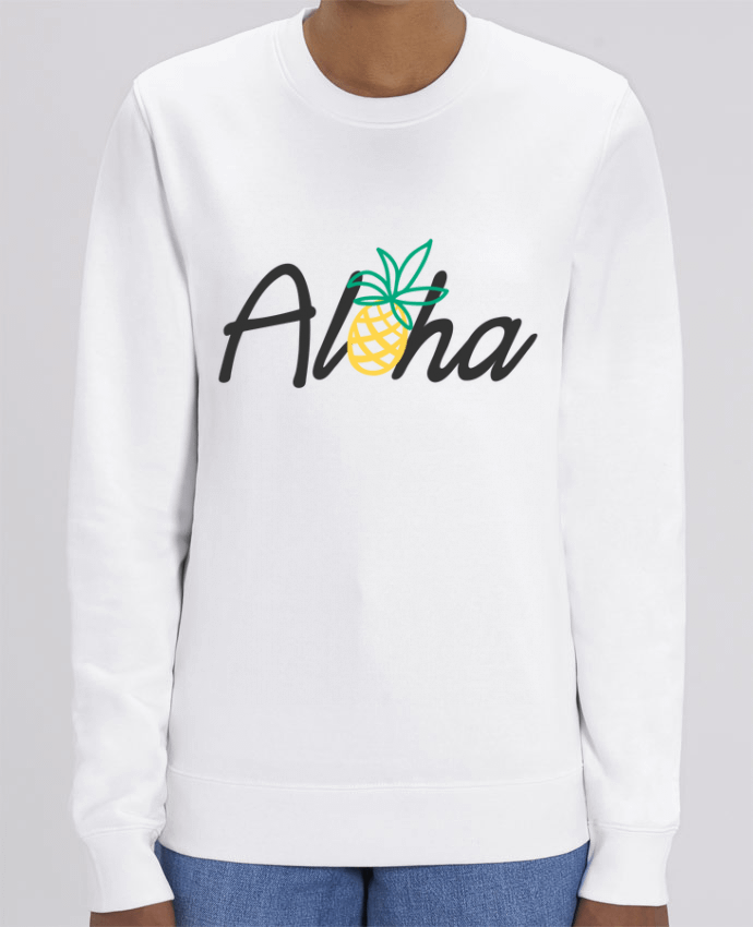 Unisex Crew Neck Sweatshirt 350G/M² Changer Aloha Par tunetoo