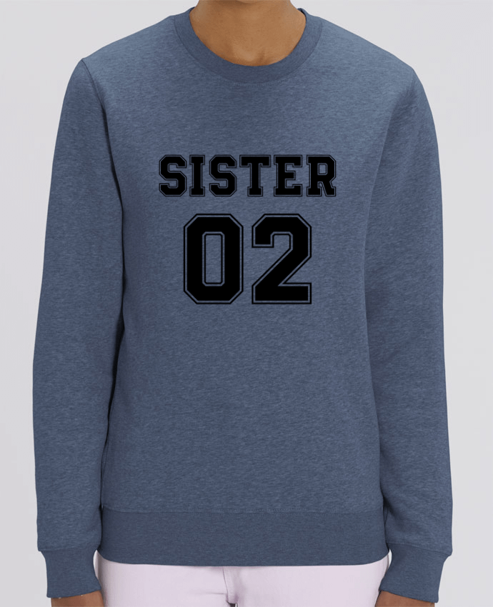 Unisex Crew Neck Sweatshirt 350G/M² Changer Sister 02 Par tunetoo