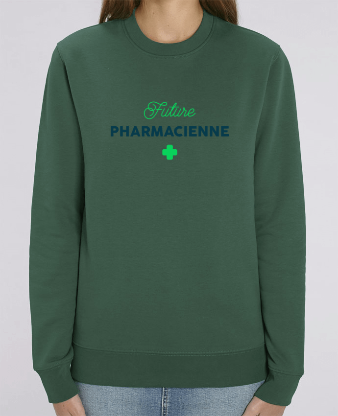 Unisex Crew Neck Sweatshirt 350G/M² Changer Future pharmacienne Par tunetoo