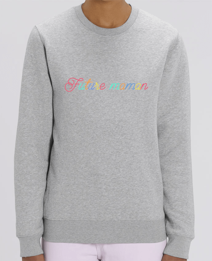 Sweat-shirt brodé Future maman Par tunetoo