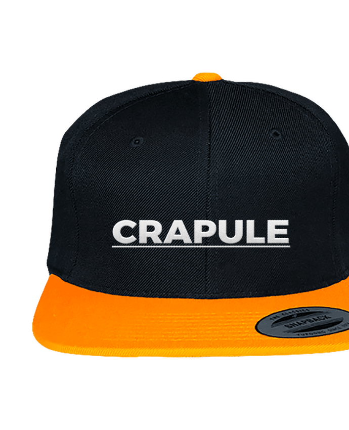 Casquette Snapback bicolore Crapule par tunetoo