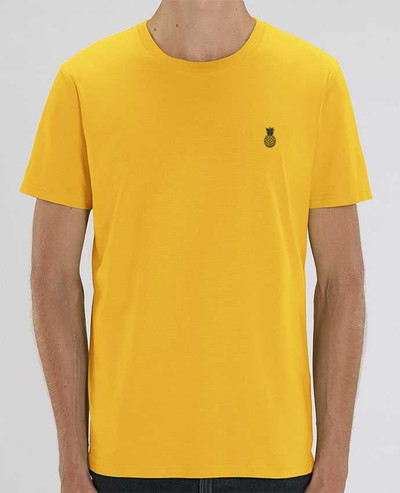 T-Shirt brodé Ananas orange par tunetoo