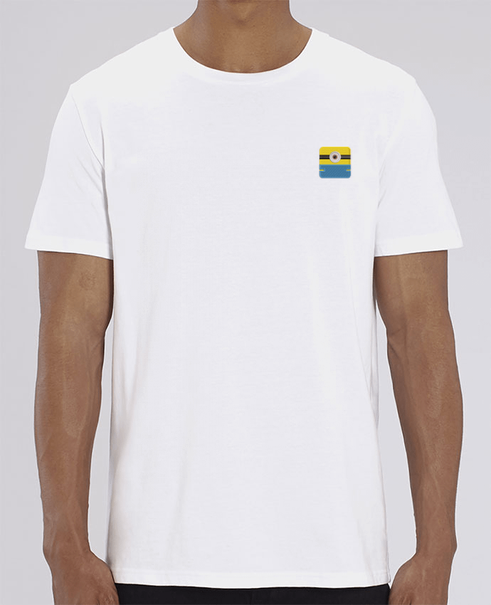 T-shirt basique Unisexe Stanley Rocker Minion carré brodé by tunetoo