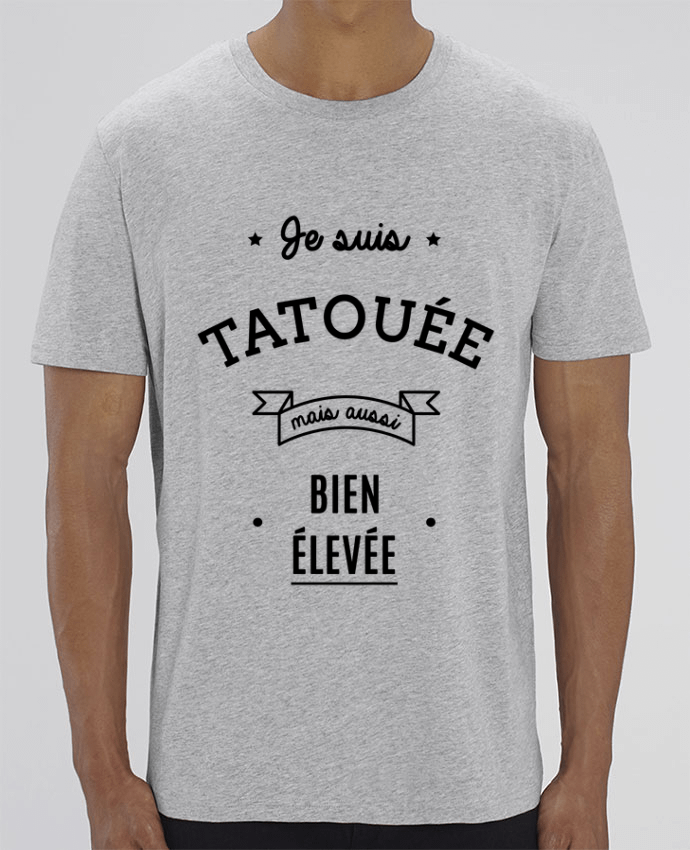 T-Shirt Je suis tatouée mais aussi bien élevée by La boutique de Laura