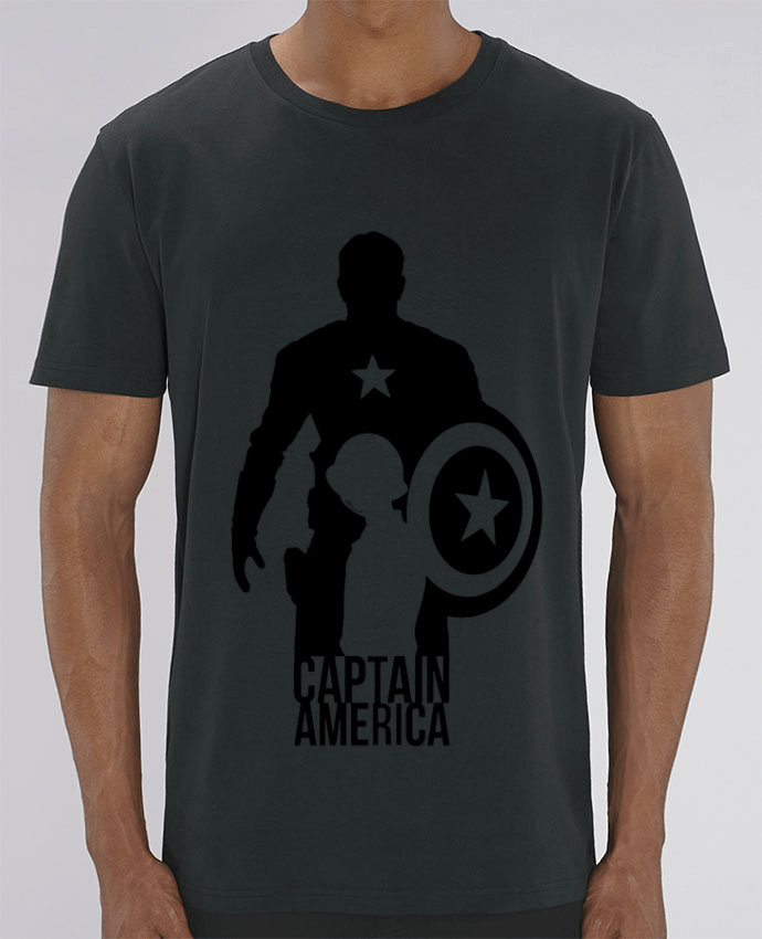 T-Shirt Captain america por Kazeshini