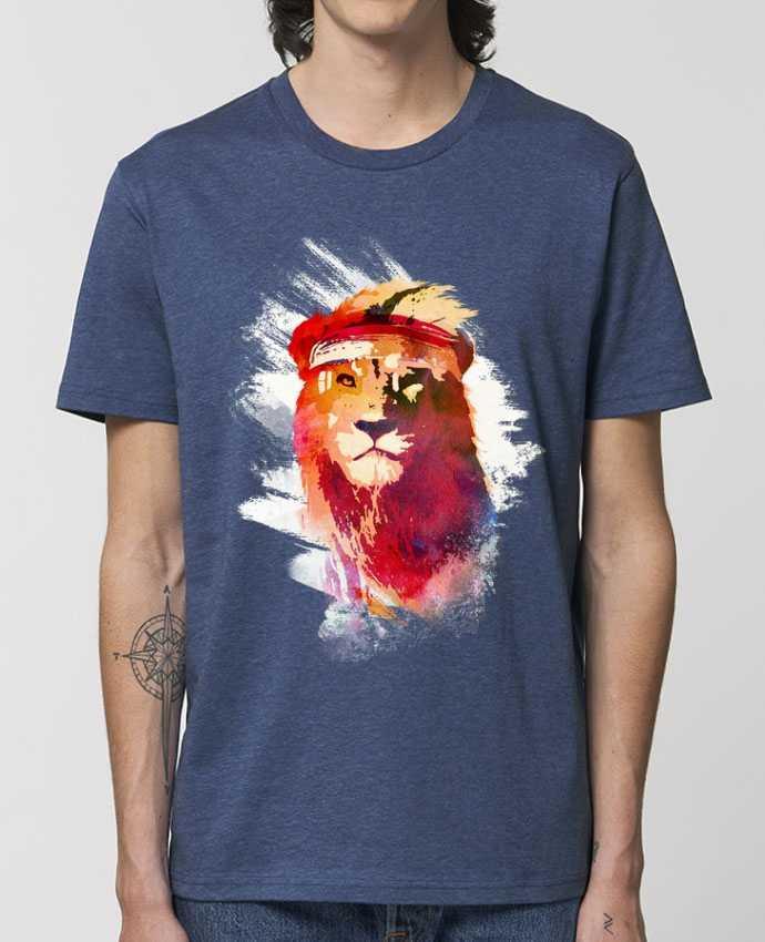 T-Shirt Gym lion by robertfarkas