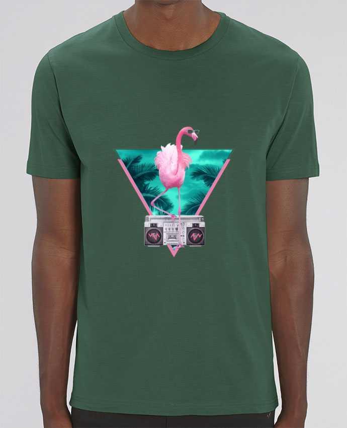 T-Shirt Miami flamingo por robertfarkas