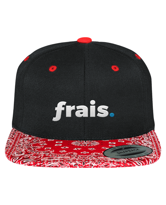 Casquette Snapback à imprimé brodé frais. par tunetoo