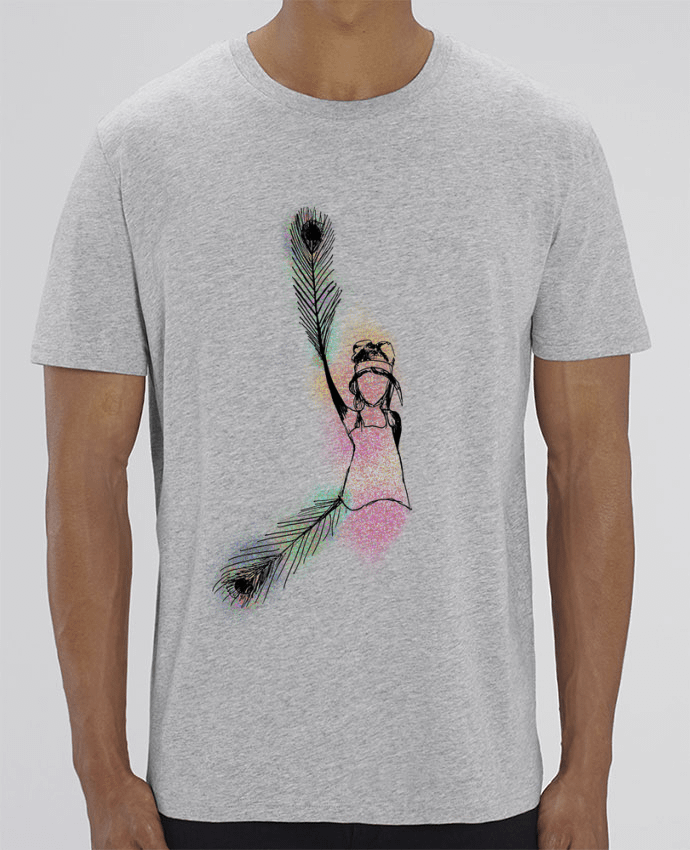 T-Shirt Femme Paon por Arow
