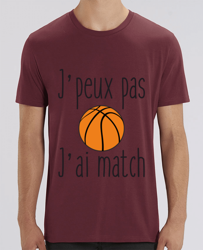 T-Shirt J'peux pas j'ai match de basket por Benichan