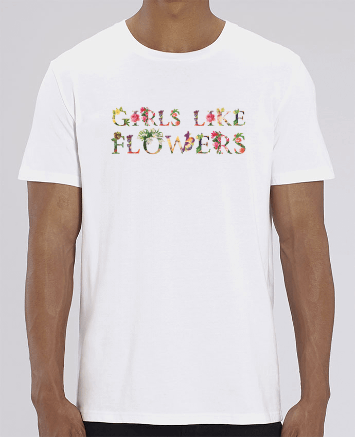 T-Shirt Girls like flowers por tunetoo