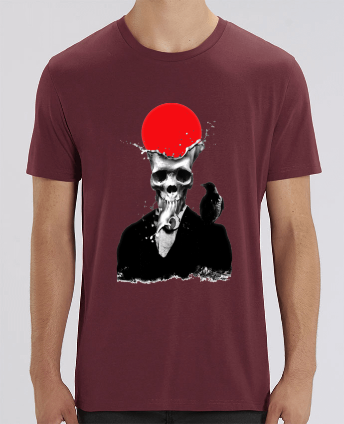 T-Shirt Splash skull por ali_gulec