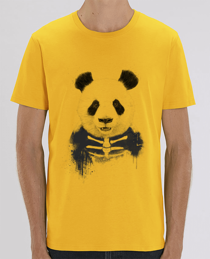 T-Shirt Zombie Panda por Balàzs Solti