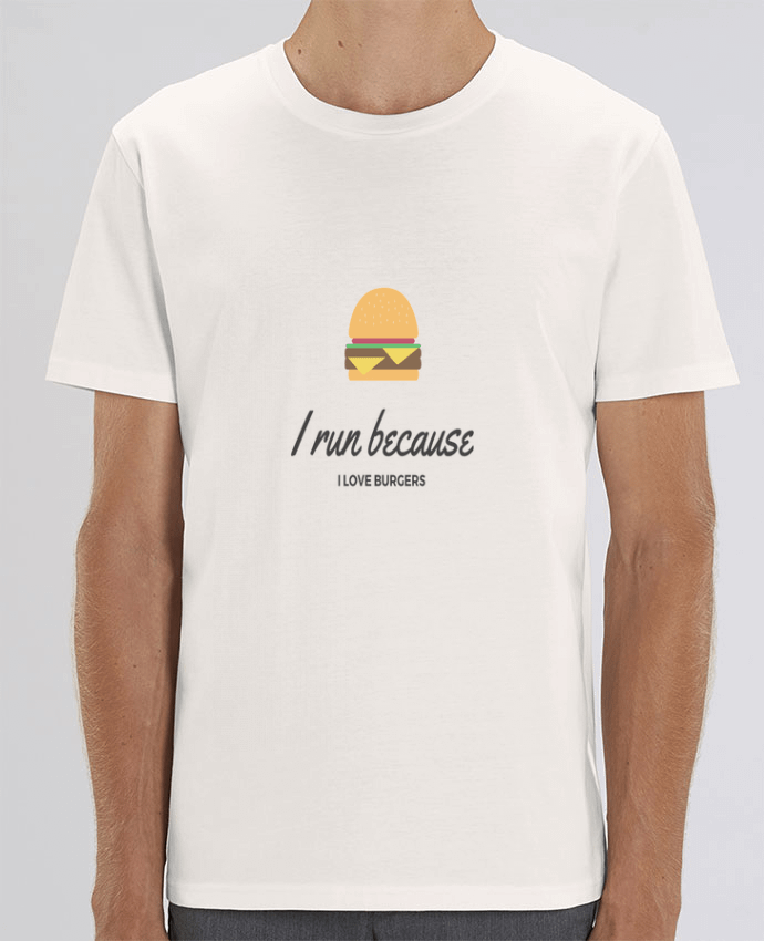 T-Shirt I run because I love burgers by Dream & Inspire