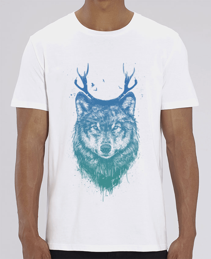 T-Shirt Deer-Wolf par Balàzs Solti
