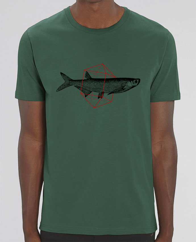 T-Shirt Fish in geometrics by Florent Bodart