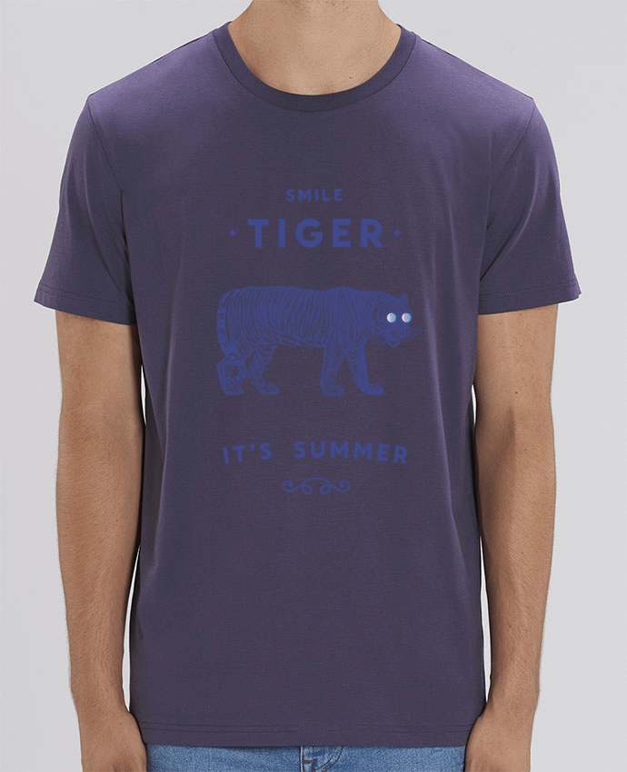 T-Shirt Smile Tiger por Florent Bodart