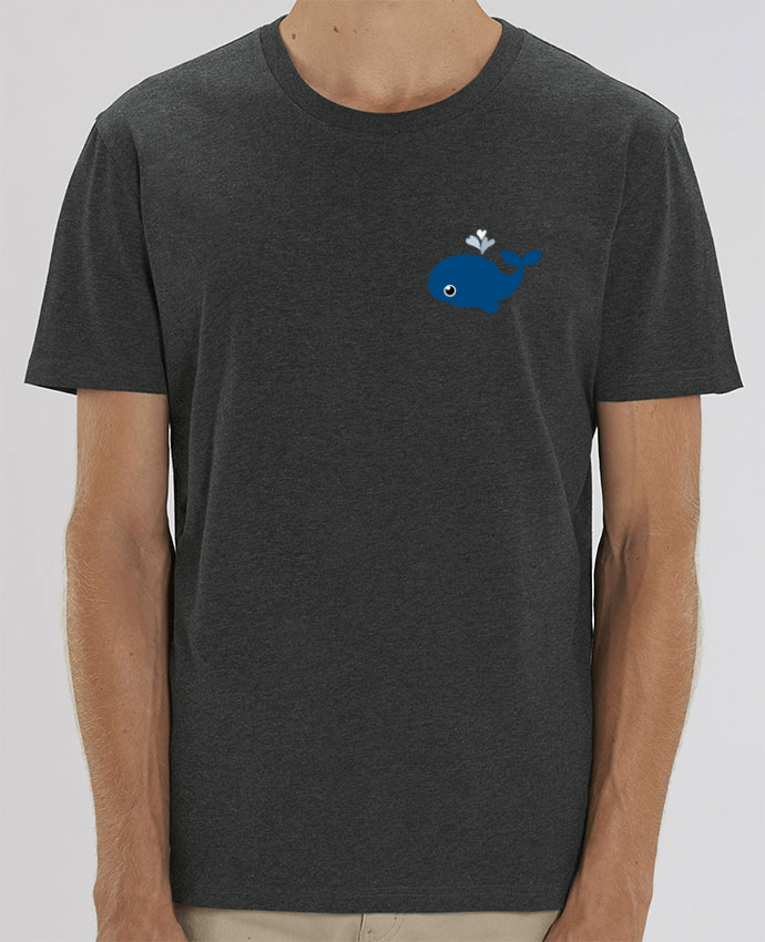 T-Shirt Baleine coeur por WBang