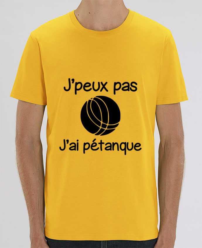 T-Shirt J'peux pas j'ai pétanque by Benichan