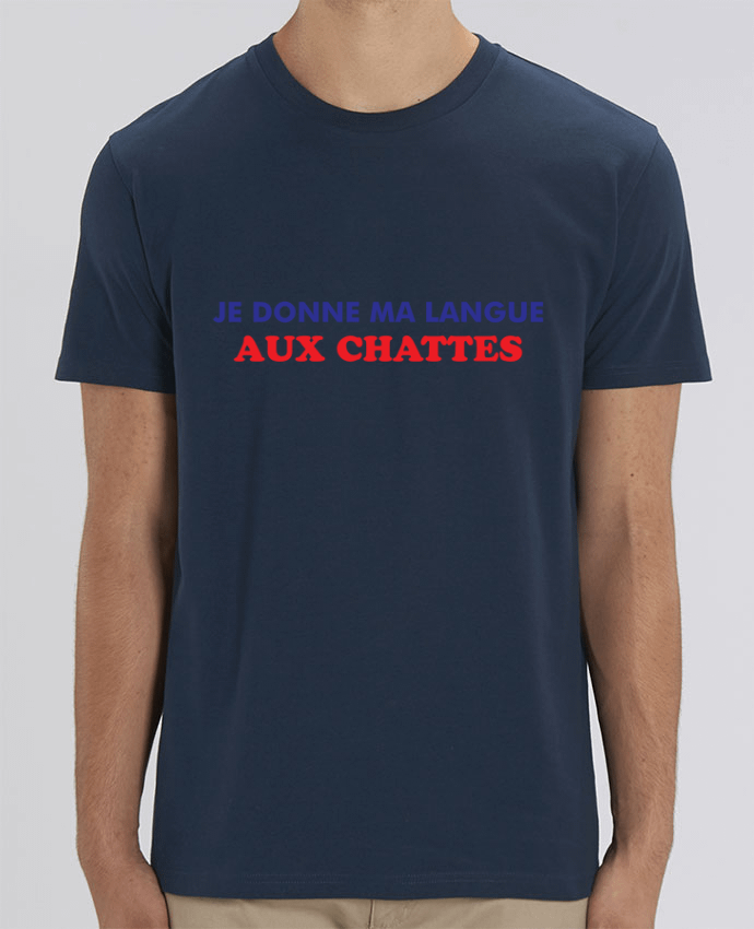 T-Shirt Je donne ma langue aux chattes by tunetoo