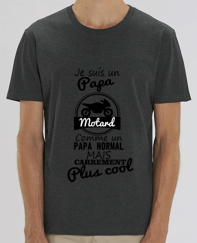 T-Shirt Papa motard, cadeau père, fête des pères, moto by Benichan
