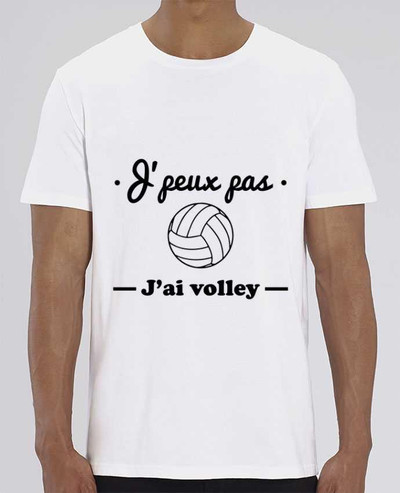 T-Shirt J'peux pas j'ai volley , volleyball, volley-ball par Benichan