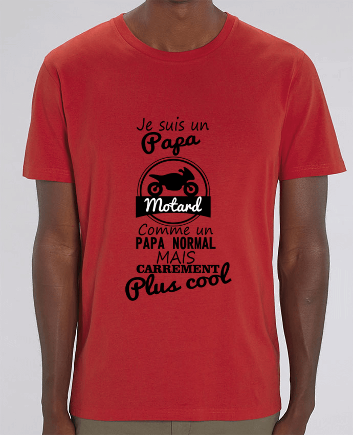 T-Shirt Papa motard, cadeau père, fête des pères, moto par Benichan