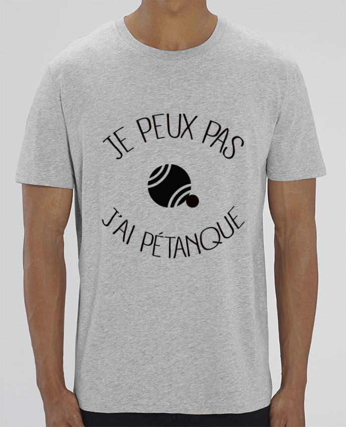 T-Shirt Je peux pas j'ai Pétanque by Freeyourshirt.com