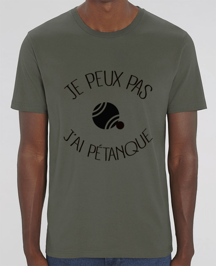 T-Shirt Je peux pas j'ai Pétanque by Freeyourshirt.com