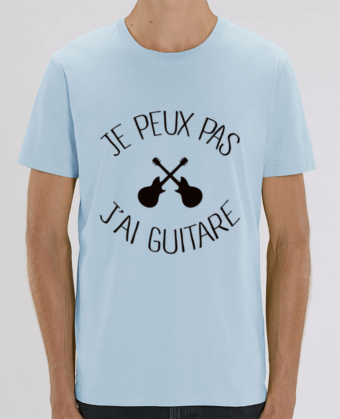 T-Shirt Je peux pas j'ai guitare por Freeyourshirt.com