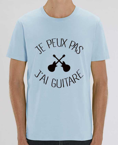 T-Shirt Je peux pas j'ai guitare par Freeyourshirt.com