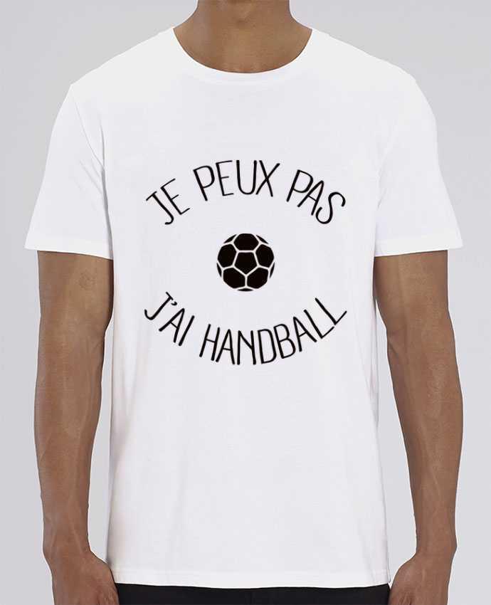 T-Shirt Je peux pas j'ai Handball por Freeyourshirt.com