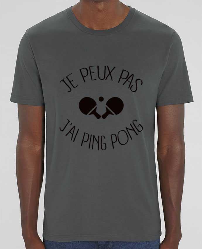 T-Shirt je peux pas j'ai Ping Pong por Freeyourshirt.com