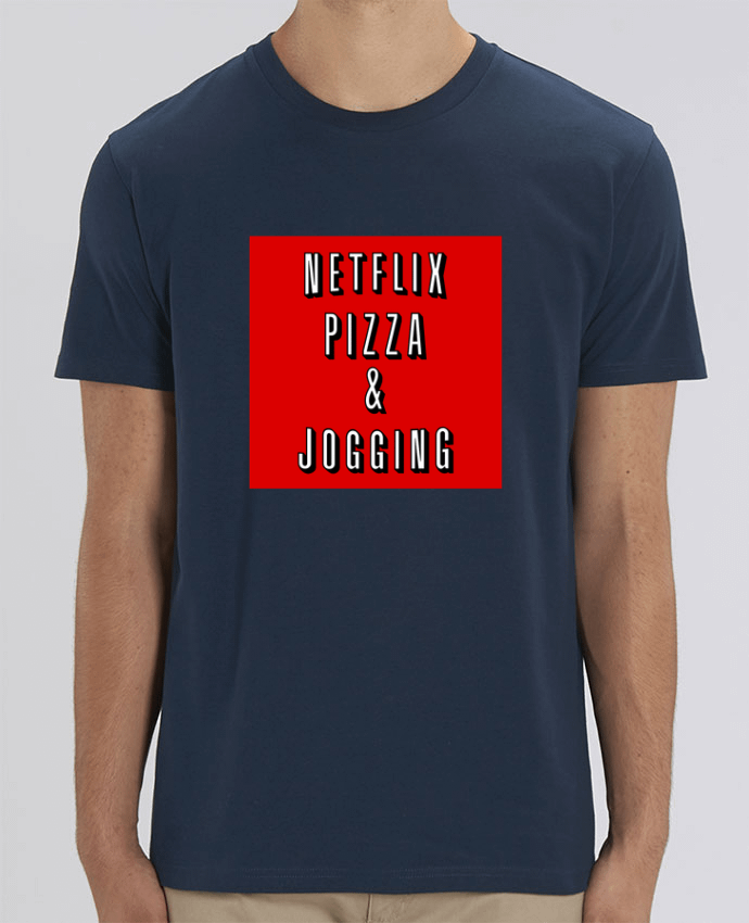 T-Shirt Netflix Pizza & Jogging por WBang