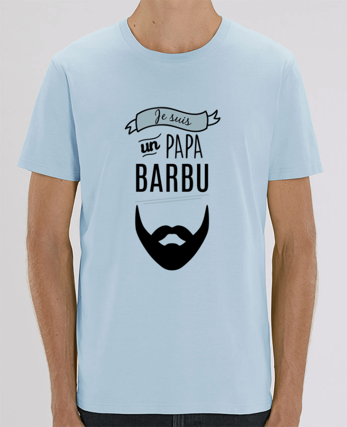 T-Shirt Je suis un papa barbu by La boutique de Laura