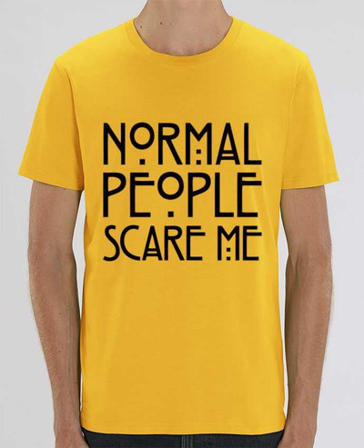 T-Shirt Normal People Scare Me par Freeyourshirt.com