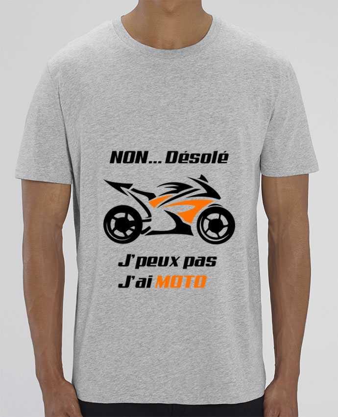 Tee-shirt J'peux pas j'ai moto Humour - Tunetoo