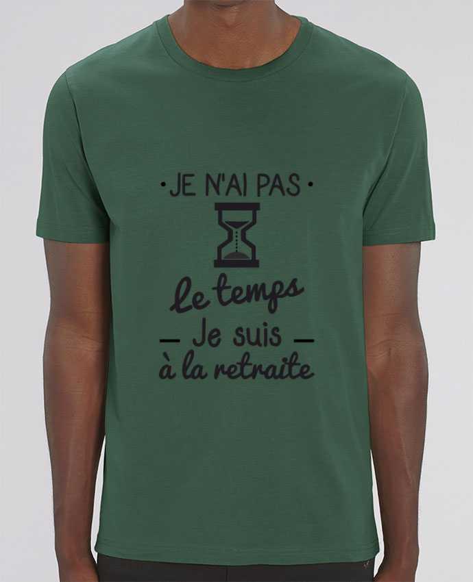 T-Shirt Pas le temps, je suis à la retraite, tee shirt retraité by Benichan