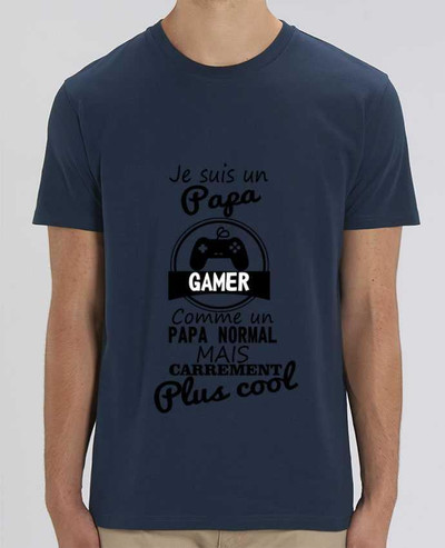 T-Shirt Papa gamer, cadeau père, gaming, geek par Benichan